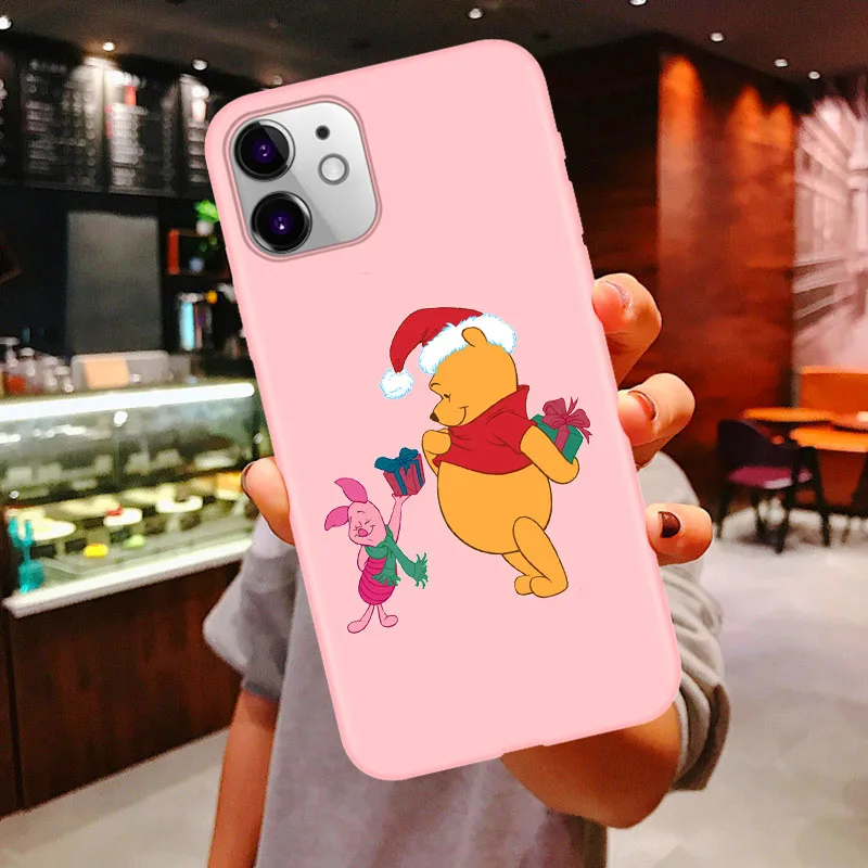 Веселый Рождественский чехол Vogue girl для iPhone 11 Pro Max новогодний розовый мягкий чехол для iPhone X 6 6S 7 8 Plus Xs XR XS MAX - Цвет: PINK TPU
