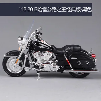 

Maisto 1:12 Harley Davidson 2013 FLHRC Road KING Classic Motorcycle metal model Toys For Children Birthday Gift Toys Collection