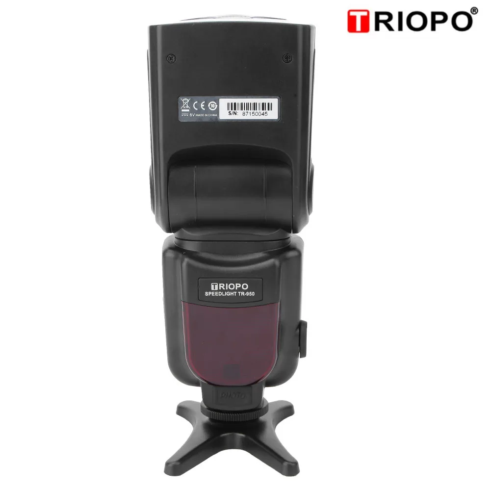 Triopo TR-950 вспышка Светильник Универсальный Блестящий диффузор для Nikon Canon 650D 550D 450D 1100D 60D 7D 5D камеры