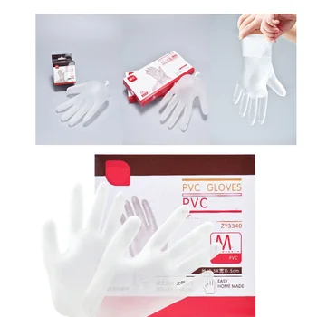 

20Pcs protective gloves Disposable Pvc Gloves Kitchen Oil-proof And Non-stick Kneading Dough Decorated Cake Gloves For Baking