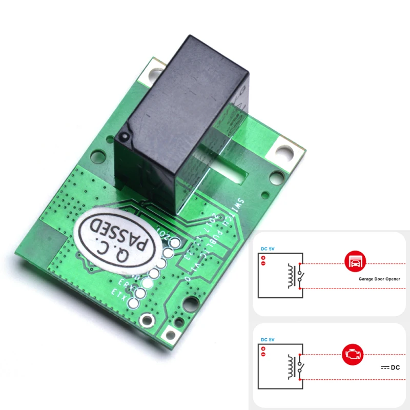 SONOFF RE5V1C Wifi DIY Switch 5V DC Relay Module Smart Home Wireless Switches Inching Self-locking Modes APP/Voice Remote 10Pcs smart switch smart switch module