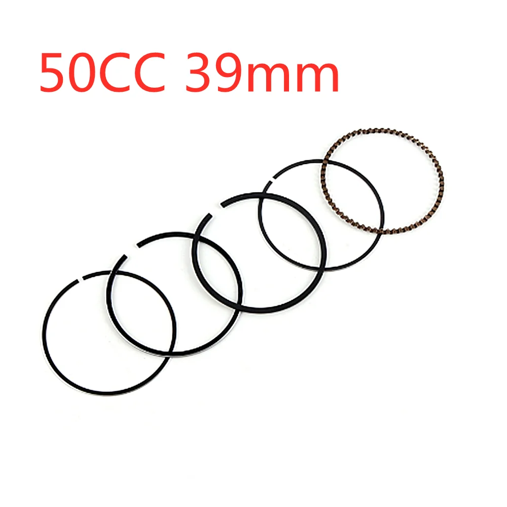 Motorcycle Engine Parts Engine Cylinder Kit Piston Ring Set GY6 CG 50 60 80 100 125 150 CC Moped Scooter ATV Pit Bike