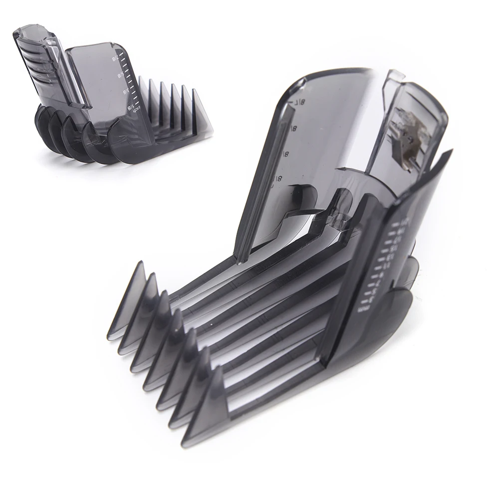 Hair Clippers Beard Trimmer comb attachment with Scale Fit For QC5130 QC5105 QC5115 QC5120 QC5125 QC5135 fit qc5105 qc5115 qc5120 qc5125 qc5135 qc5130 shaver hair clipper comb 3 21mm 1 8 5 8 inch head for philips electric trimmer