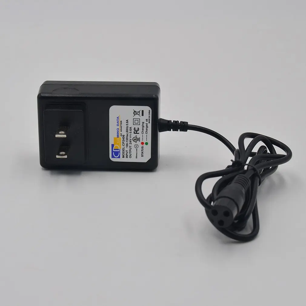 New 24V Three Core Scooter Charger 3-Prong Battery Charger High Efficiency Low Power Consumption For Razor E100 E125 E500S PR200 New 24V Three Core Scooter Charger 3-Prong Battery Charger High Efficiency Low Power Consumption For Razor E100 E125 E500S PR200