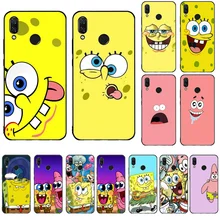 Bob l'éponge Coque Coque Coque de téléphone pour redmi 8 K20 note 4 5 A 7 6 pro 8 Pro(China)