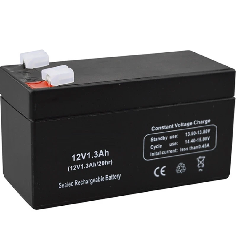 

12V 1.3AH Battery 12V1.3AH for Children Toy Car Baby Carrier Electronic Scale Desk LED Light Lead-acid Accumulator Replacement