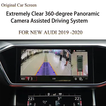 

Surround View 360 Degree Camera Car Panoramic for New AUDI 2019 A6L A7 2020 Reversing Aid With 4 Cams Built-in Video Interface