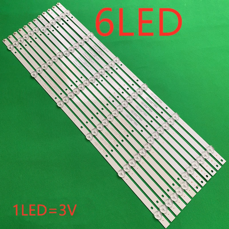 NWE 12set/lot  Ph ilips 55PUF6051/T3 55'' Light backlight strip for 4708-K55WDR-A1213K11 4708-k550wd-a3213k21 a3213k31 K550WD7