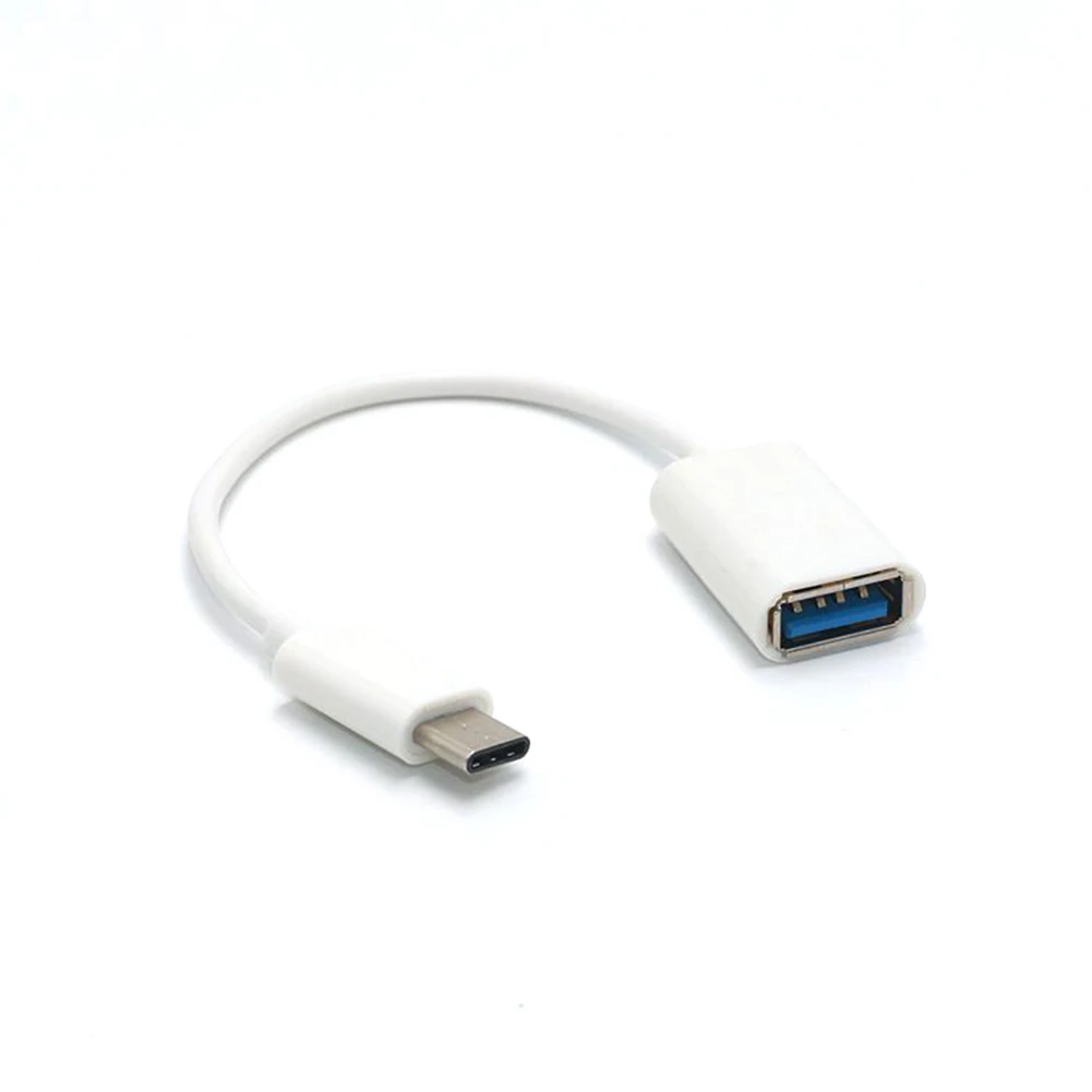 Type-C OTG адаптер usb-кабель 3,1 type C штекер USB 3,0 A Женский OTG кабель для передачи данных адаптер 16 см GV99