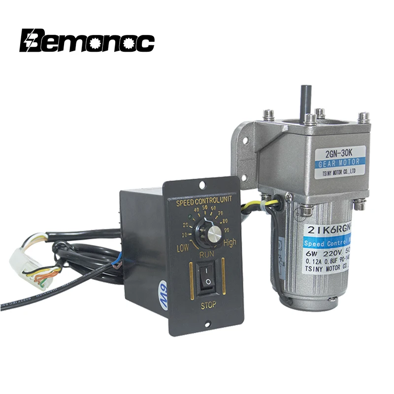 Beennex 25W AC Geared Reduction Motor 220V Gear Box Reduction Ratio 25k Speed Controller for Automation Equipment Beennex 25W AC Geared Reduction Motor 220V Gear Box Reduction Ratio 25k Speed Controller for Automation Equipment