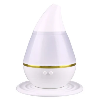 

USB mini humidifier aromatherapy machine 250ml ice drop white fragrance nano fine mist humidification even mute humidification