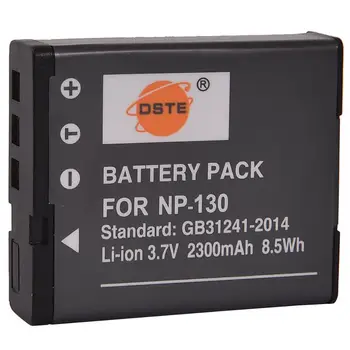 

DSTE NP-130 Camera Battery for Casio EX-H30 ZR100 ZR200 ZR300 ZR400 ZR410 ZR700 ZR1000 ZR1200 ZR3700 Camera