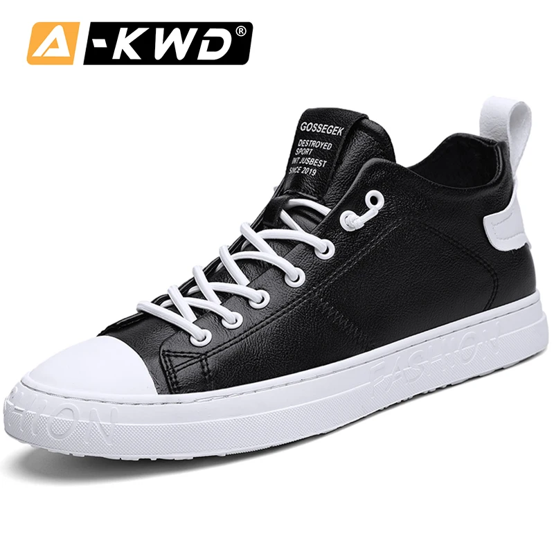 Мужские кроссовки Heren Schoenen черные Осенние дышащие с высоким берцем повседневная