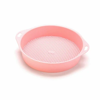 

Plastic Garden Sieve Riddle Composy Nuggets Soil Stone Mesh Gardening Tool