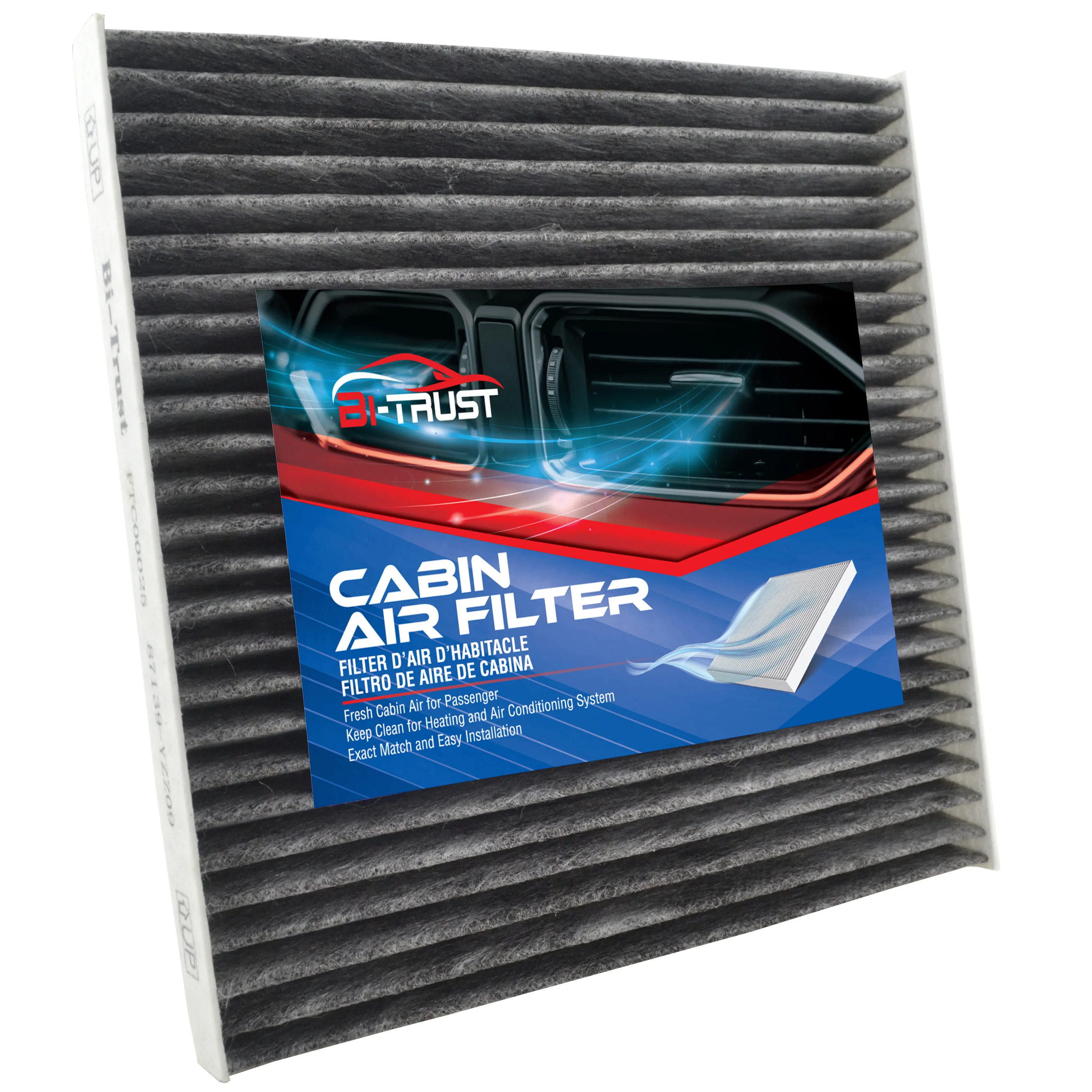 SuperTech Cabin Air Filter 7250, Replacement Air/Dust Filter for Toyota