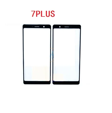 10 шт. Передняя стеклянная крышка для объектива запасные части nokia 7 Plus TA-1062 TA-1046