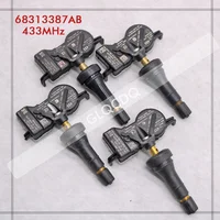 4PCS TPMS Sensor Tire Pressure Monitoring System For Chrysler Pacifica Jeep Compass Renegade 68105280AF 68313387AB 53305555
