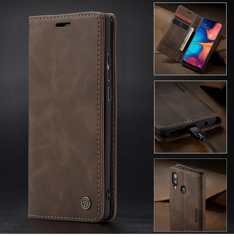 Для Coque samsung Galaxy A20e чехол Ретро Кожаный Магнитный Флип-кошелек чехол для телефона для Etui samsung Galaxy A20E A 20e A20 e чехол