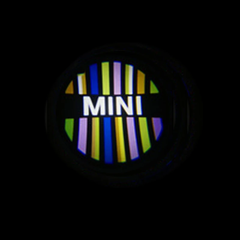 YaaGoo для Mini Cooper F55 F56 F60 Добро пожаловать светильник Multi Стиль светодиодный проект светильник - Emitting Color: M10