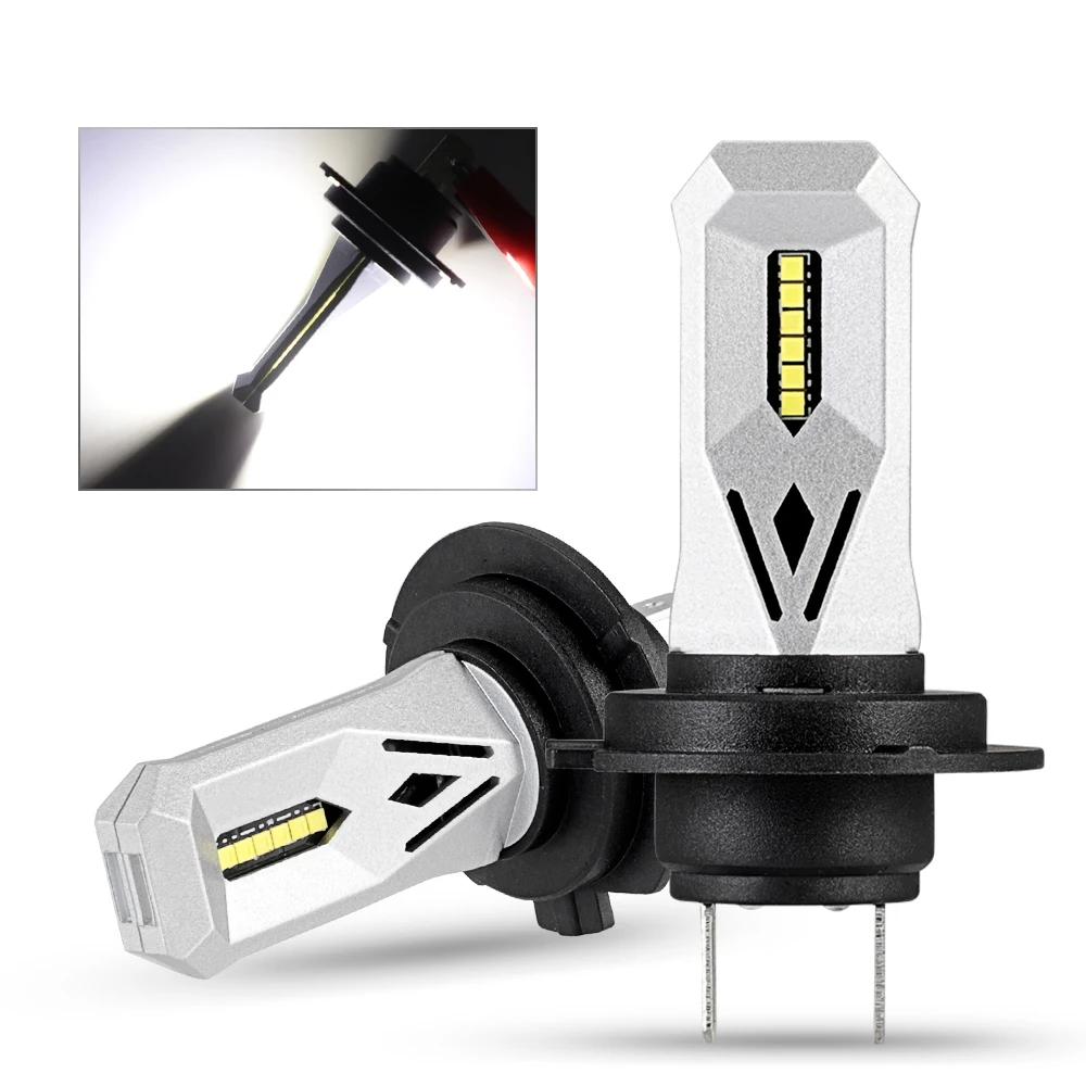 Novsight 2 шт. H7/H11/9005/9006 80 Вт Автомобильный светодиодный противотуманный фонарь сменный комплект для дальнего света