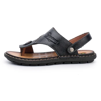 

vietnam sandalet da sandalle hombre ete 2020 big playa flat para sandali rasteira zandalias masculino size transpirables cuir