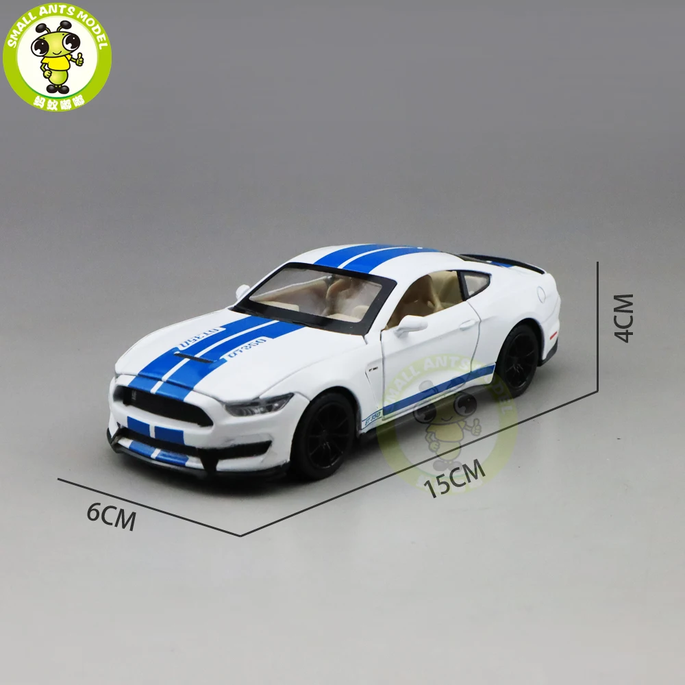 Details about   1:32 Ford Mustang Shelby GT350 Model Car Diecast Toy Pull Back Red Kids Gift 