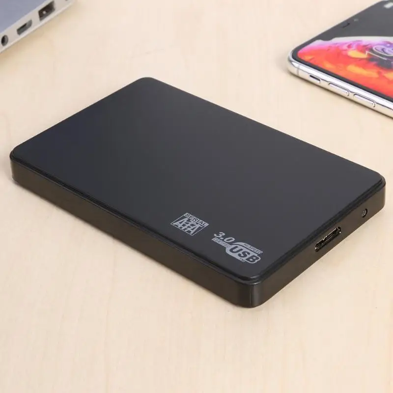 2.5" USB 3.0 Micro-B to SATA External 6-Gbps SSD Hard Drive Enclosure USB 3.0 Hard Drive Disk HDD Enclosure Caces SSD Box