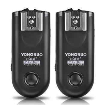 

YONGNUO RF-603 II C1 Radio Wireless Remote Flash Trigger for Canon 1100D 1000D 600D 700D 650D 100D 550D 500D 450D 400D 350D 300D