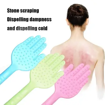 

1pc Massage Hammer Silicone Durable Palm Shape Comfortable Soft Massage Hammer Massage Tools for Adults Men Women