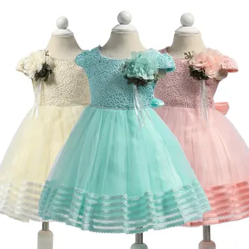 

Gorgeous Christening Wedding Baby Princess Tutu dress for Girls Clothes Girl Dresses Kids Clothing Pageant Ball Party Girl Dress