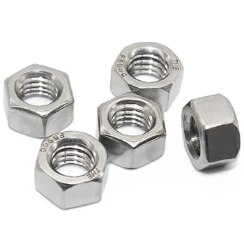 

Hex Nut 100pcs 1/4"-20 Thread Size,18-8 Stainless Steel