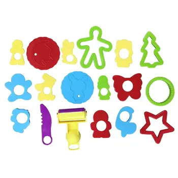 

20/24pcs DIY Slime Plasticine Mold Modeling Clay Play Dough Tools Kit Cutter Toy