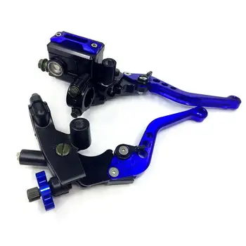 

Motorcycle 7/8 CNC Aluminum Adjustable Brake Clutch Levers CNC Brake Clutch Master Cylinder Lever Motorcycle Brake Universal