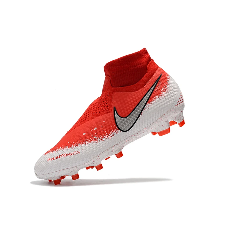 Nike Phantom VSN тени Elite DF FG Футбол бутсы кроссовки Для мужчин футбольные бутсы с волнообразным краем; Zapatos De Futbol Hombre Nike Бутсы; большие размеры 39-45