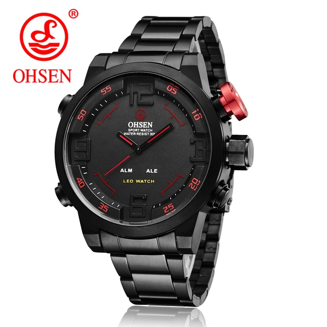 ohsen sport watch water 30m resistant