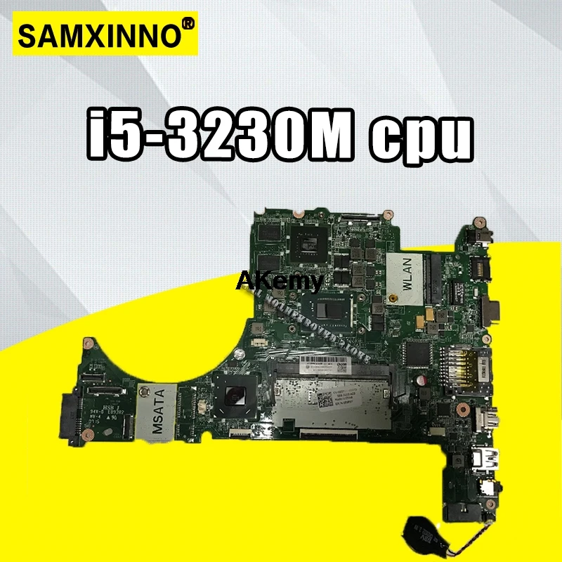 Для dell Vostro 5560 DA0JWAMB8C0 CN-055PXY 055PXY 55PXY материнская плата для ноутбука с i5-3230M процессором GT630M 2G протестирована