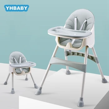 

Highchair Baby Chair Booster Seat Children Adjustable Folding Chairs Kids Baby Eating Seats