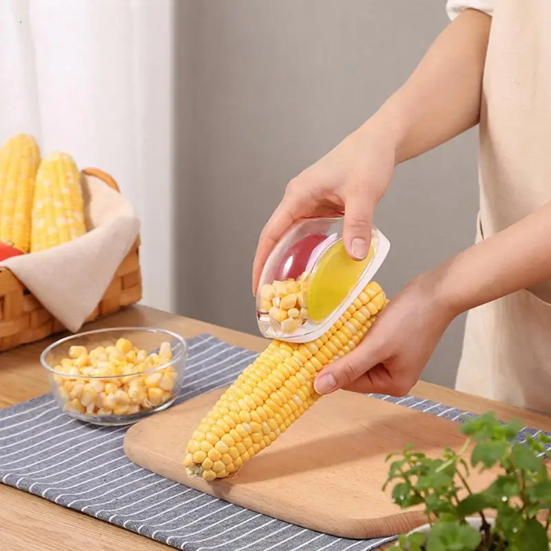 Горячая кукурузная молотилка для зачистки кернелер для резки кожуры молотилка для кухни инструмент для приготовления пищи Cob сепаратор Зерен Кукурузы овощечистка