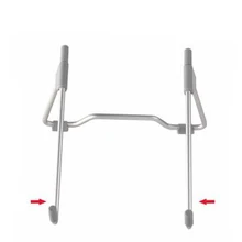 Подставка для ноутбука, планшета, портативная складная подставка для планшета, верхняя часть, противоскользящая, угол наклона, регулируемый кронштейн, для дома, офиса