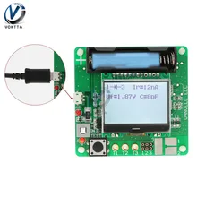 Versión de 3,7 V del medidor del condensador Inductor MG328 probador multifunción DIY M328 probador de transistores multifunción