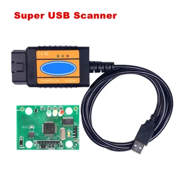 

Obd Obdii Obd2 Usb Scan Tool Auto Car Diagnostic Fault Tool Scanner Code Reader Cable For F--rd Fusion Focus F Super