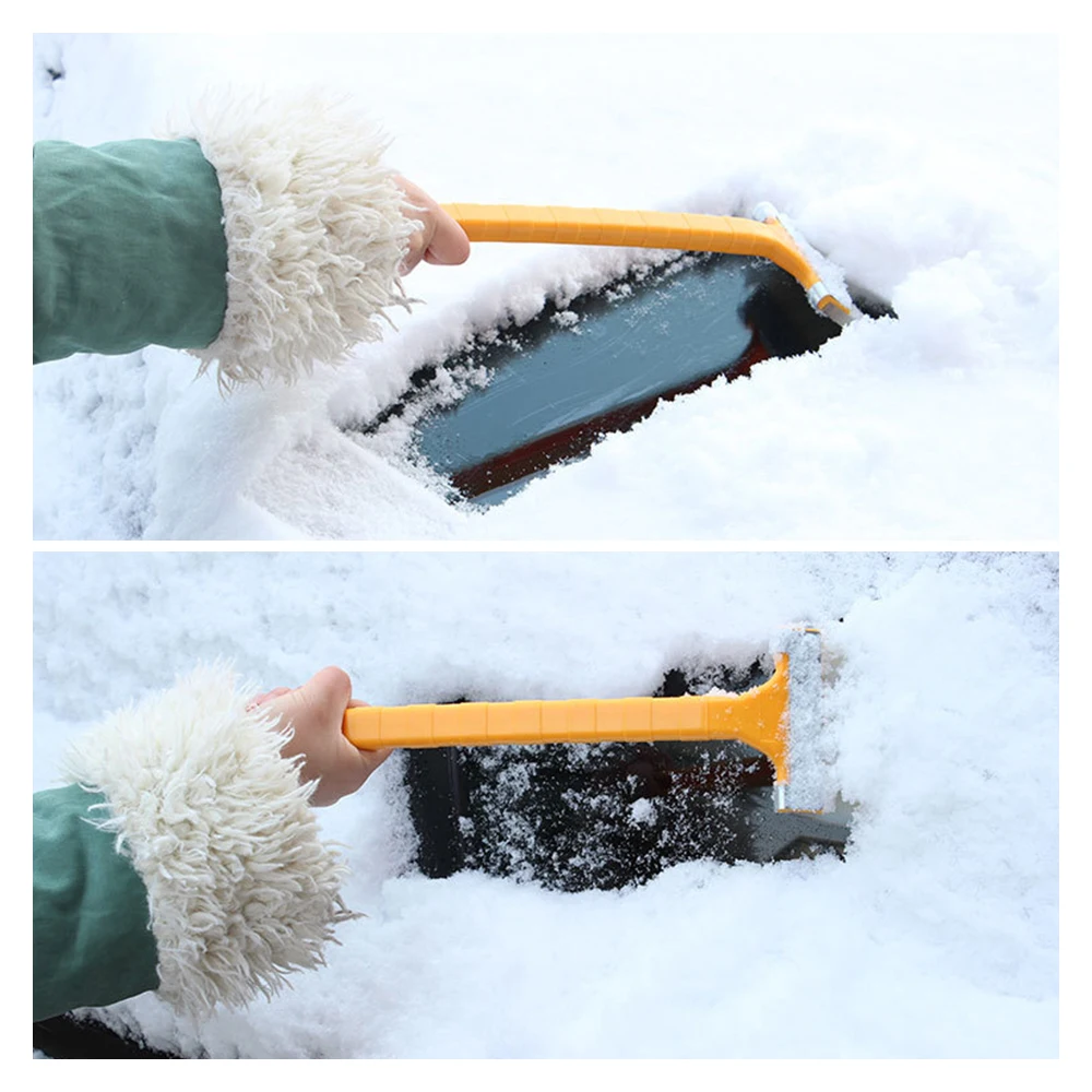 Длинная ручка сухожилия Deicing лопатка для льда скребок для снега и льда автомобиля Лобовое стекло авто очистить от льда инструмент для чистки автомобиля аксессуары