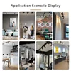 lot led track light Fitting Aluminum track Rail 0.5m 1m black white straight L cross connector jointer for 2 wire track light 6