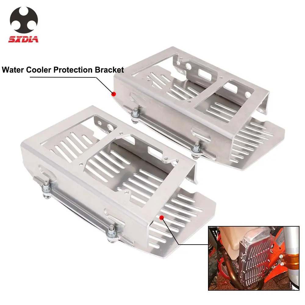 Motorcycle Water Radiator Cooler Protection Bracket For Ktm SX SXF XCF 125 150 200 250 300 350 400 450 16 All Models 17 18 | Автомобили и