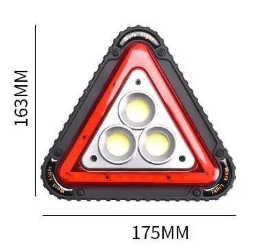 30 Вт, 50 Вт, ручная сборка 3COB+ 33LED USB открытый свет работы 4 режима огнеупорный камень в случае чрезвычайной ситуации Фонари Предупреждение фонарь прожекторы складной Портативный