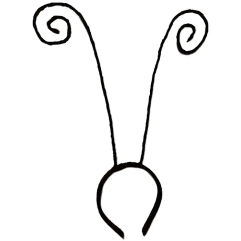 Novelty Adult Kids Long Ant Antenna Headband Insect Bug Black Velvet Hair Hoop Halloween Cosplay Costume Party Favors Novelty Adult Kids Long Ant Antenna Headband Insect Bug Black Velvet Hair Hoop Halloween Cosplay Costume Party Favors