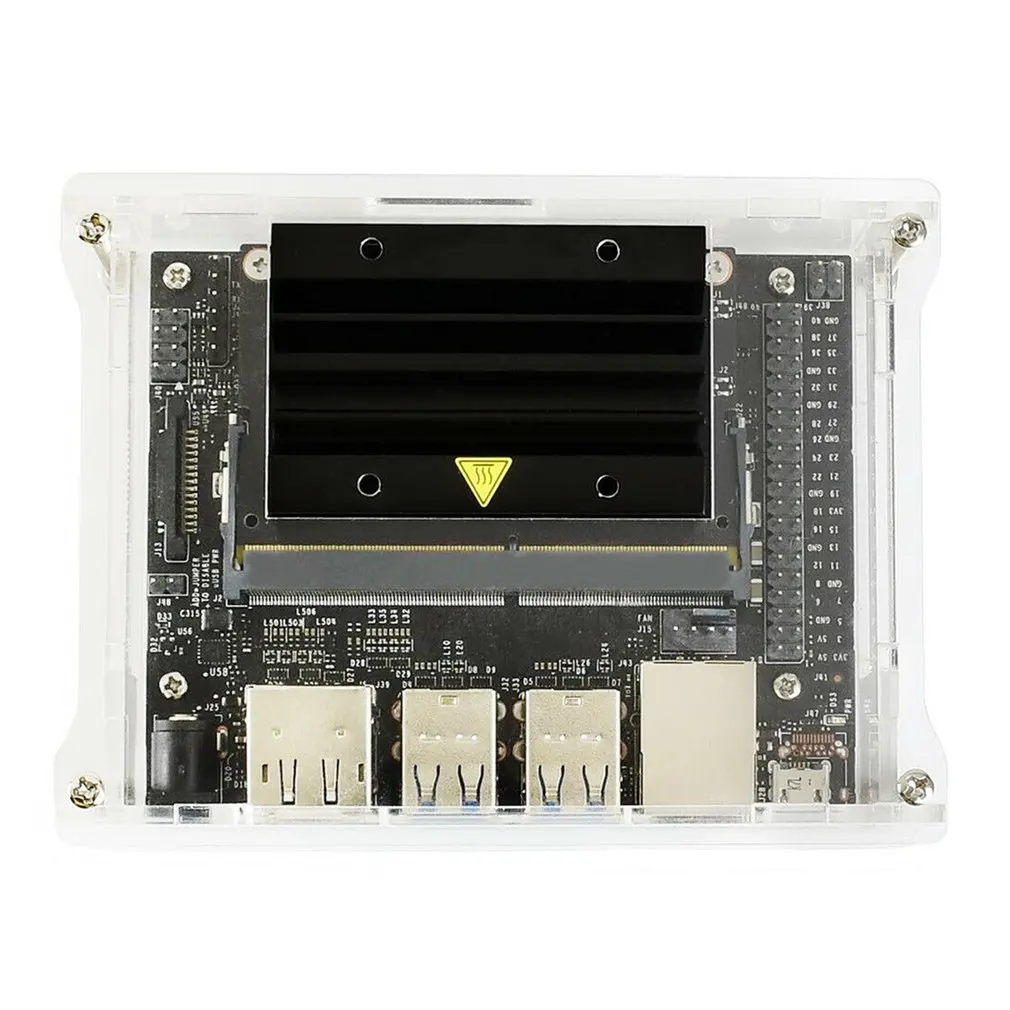 Dust Resistance Acrylic Clear Case Type A For The Jetson Nano Developer Housing With Screws Wifi Module