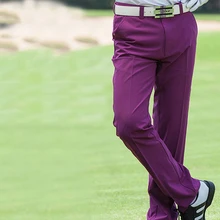 EVERIO высококачественные брюки для гольфа для мужчин Thin тонкая однотонная одежда повседневные спортивные Стрейчевые быстросохнущие прямые свободные шары штаны
