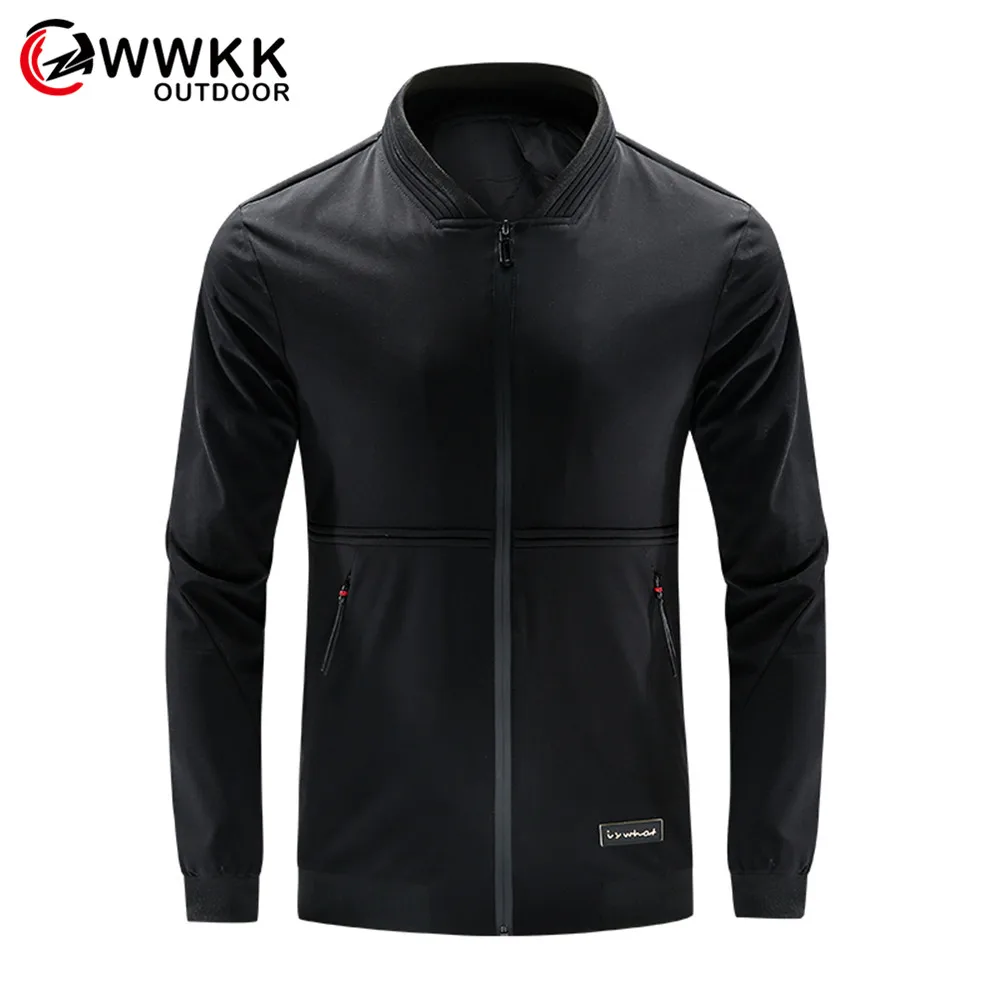 Новая мужская термальная мягкая куртка WWKK тонкая для спорта на открытом воздухе