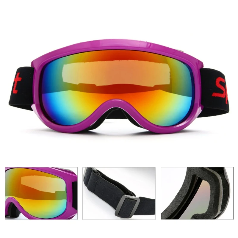 Профессиональные лыжные очки Анти-туман большая Лыжная маска очки ветрозащитные лыжные очки взрослые мужские и женские зимние очки для сноуборда новейшие